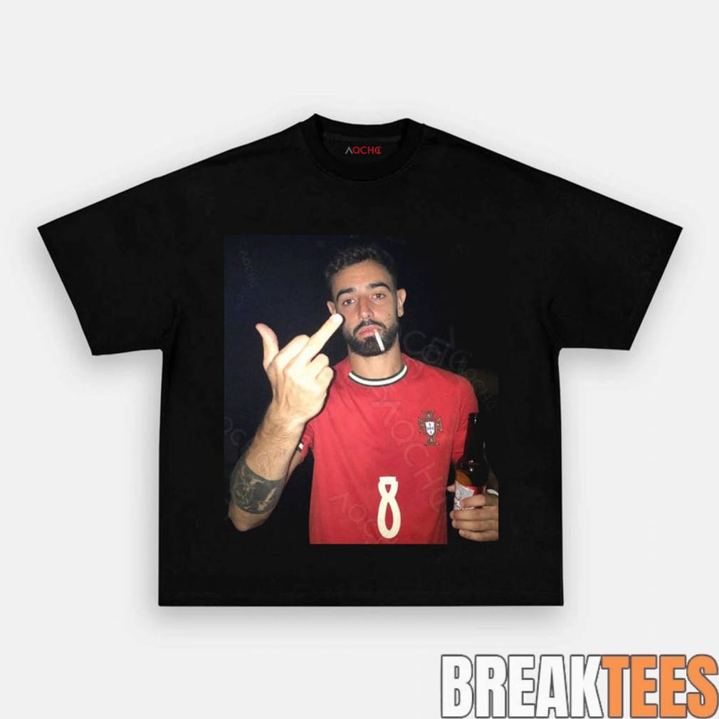 Portugal Bruno Fernandes Style - Adult & Kids T-Shirts, Sweatshirts & Hoodies apparel design preview 1