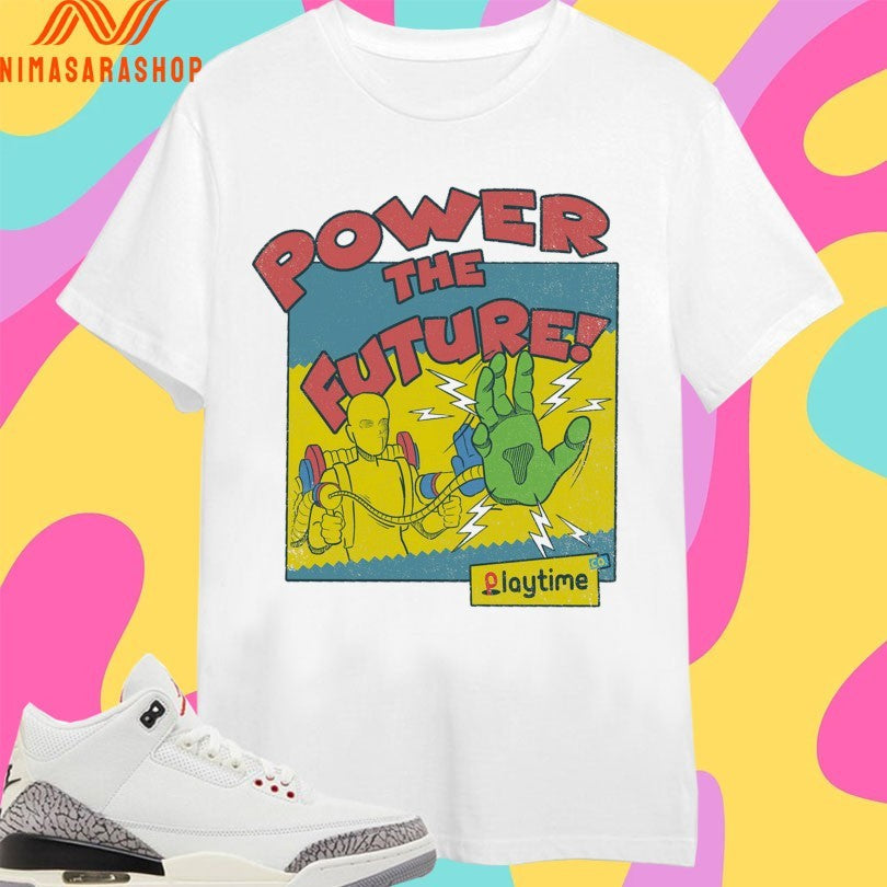 Power To The Future - Adult & Kids T-Shirts, Sweatshirts & Hoodies apparel design preview 1