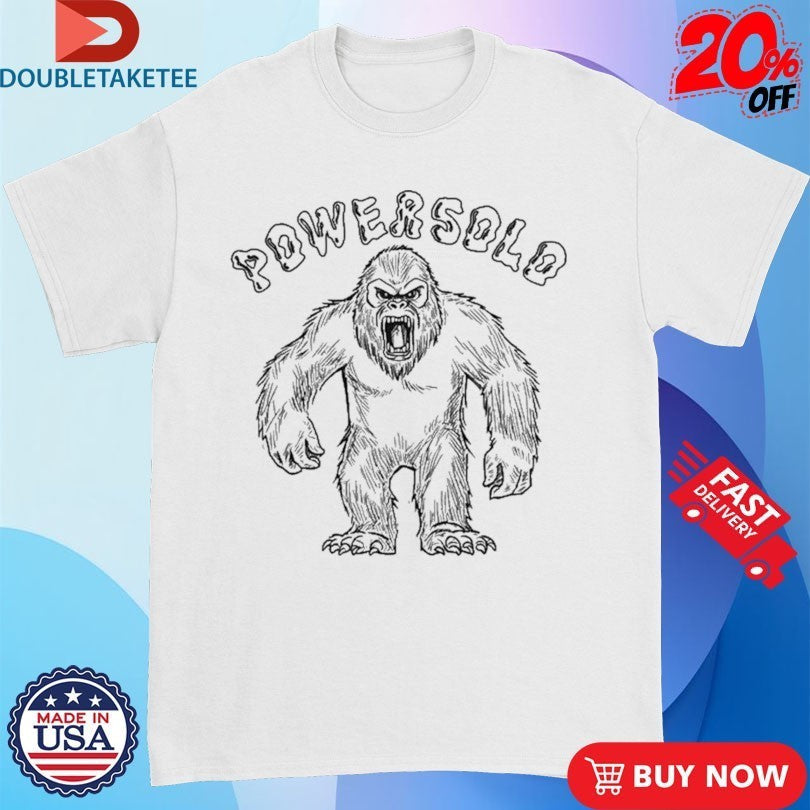 PowerSolo Sasquatch - Adult & Kids T-Shirts, Sweatshirts & Hoodies apparel design preview 1