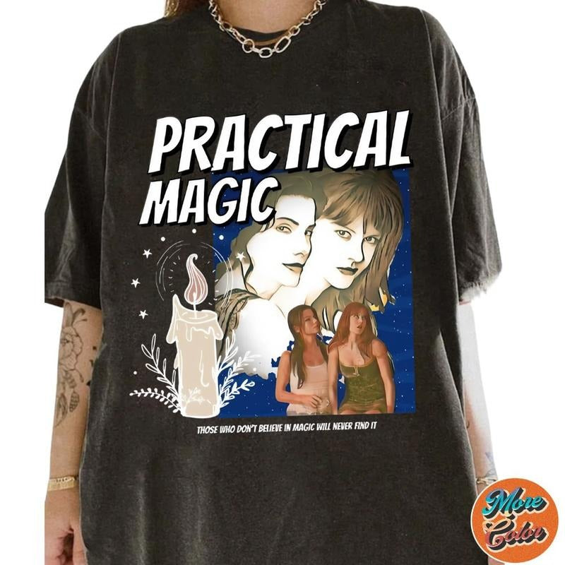 Practical Magic 90'S Movie Cotton Crew Neck Size S - Adult & Kids T-Shirts, Sweatshirts & Hoodies apparel design preview 1