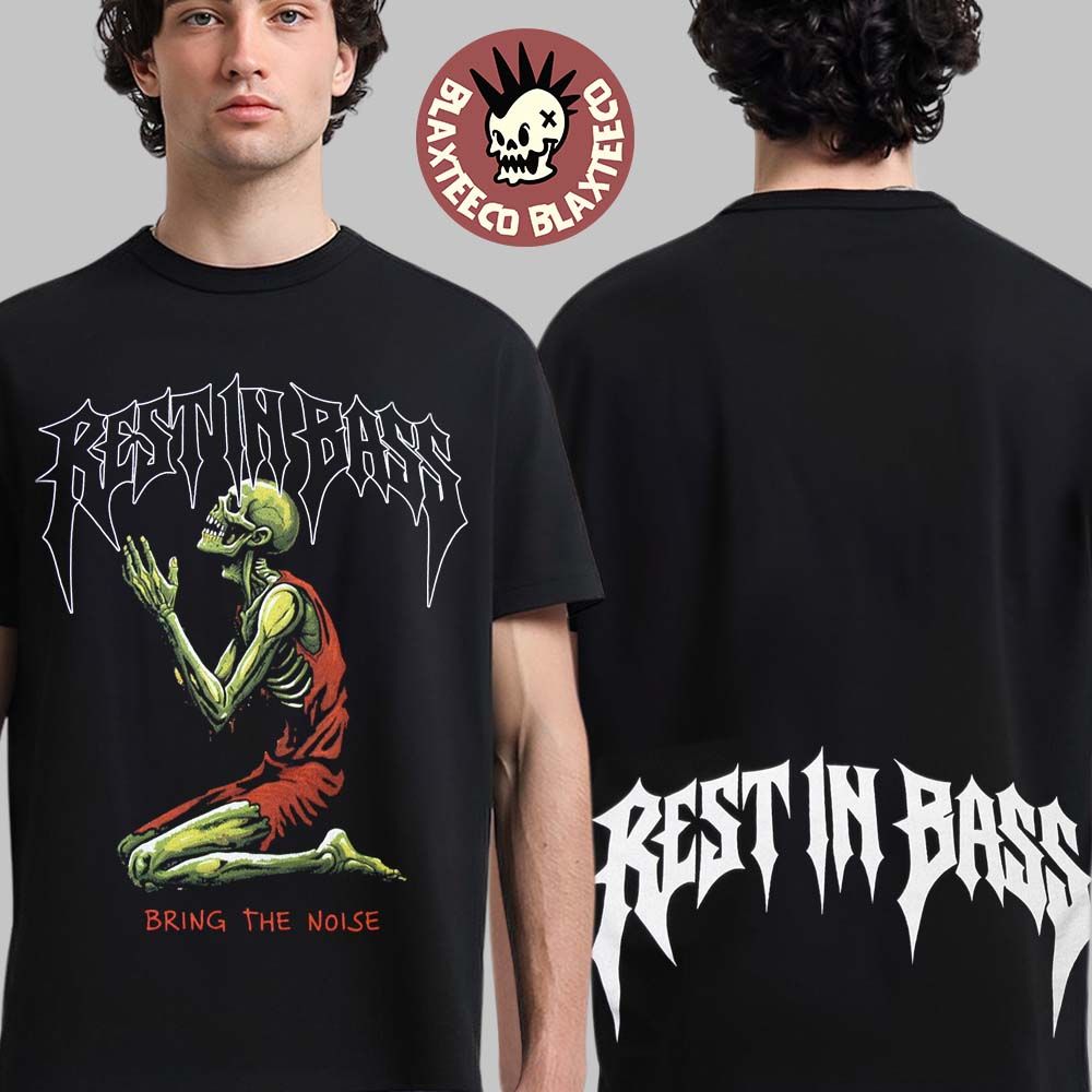 Praiseche Rest In Bass Bring The Noise Gavin Praying - Adult & Kids T-Shirts, Sweatshirts & Hoodies apparel design preview 1
