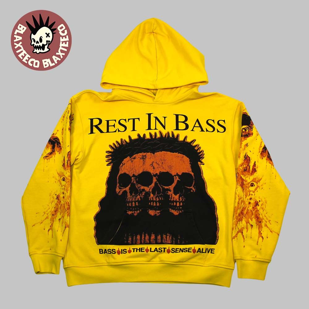 Praiseche Rest In Bass Is The Last Sense Alive Gavin - Adult & Kids T-Shirts, Sweatshirts & Hoodies apparel design preview 1