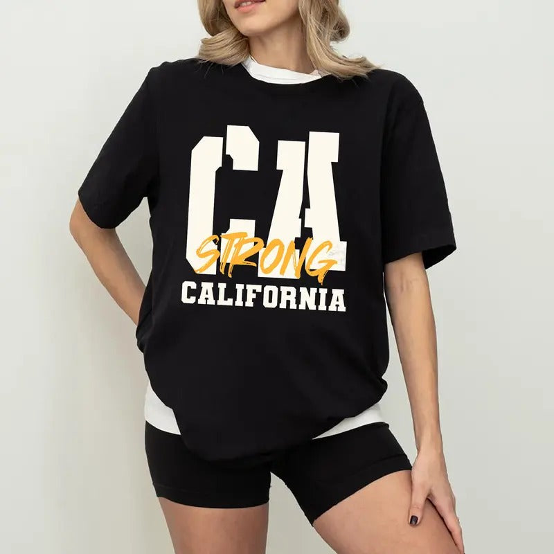 Pray California Los Angeles Strong Support Group - Adult & Kids T-Shirts, Sweatshirts & Hoodies apparel design preview 1