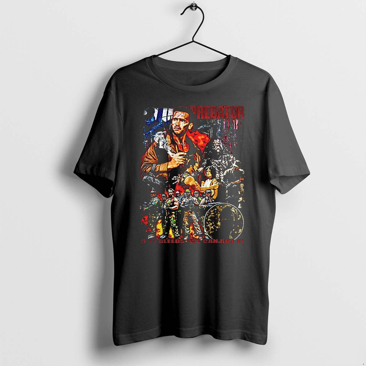 Predator If It Bleeds We Can Kill Sweater Jpg - Adult & Kids T-Shirts, Sweatshirts & Hoodies apparel design preview 1