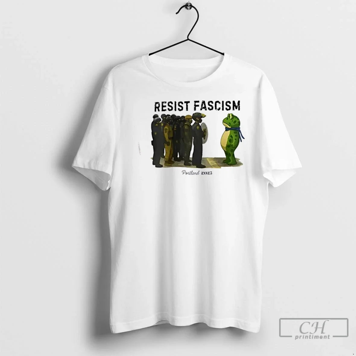 Premium 2025 Portland Frog Anti Ice Resist - Adult & Kids T-Shirts, Sweatshirts & Hoodies apparel design preview 1