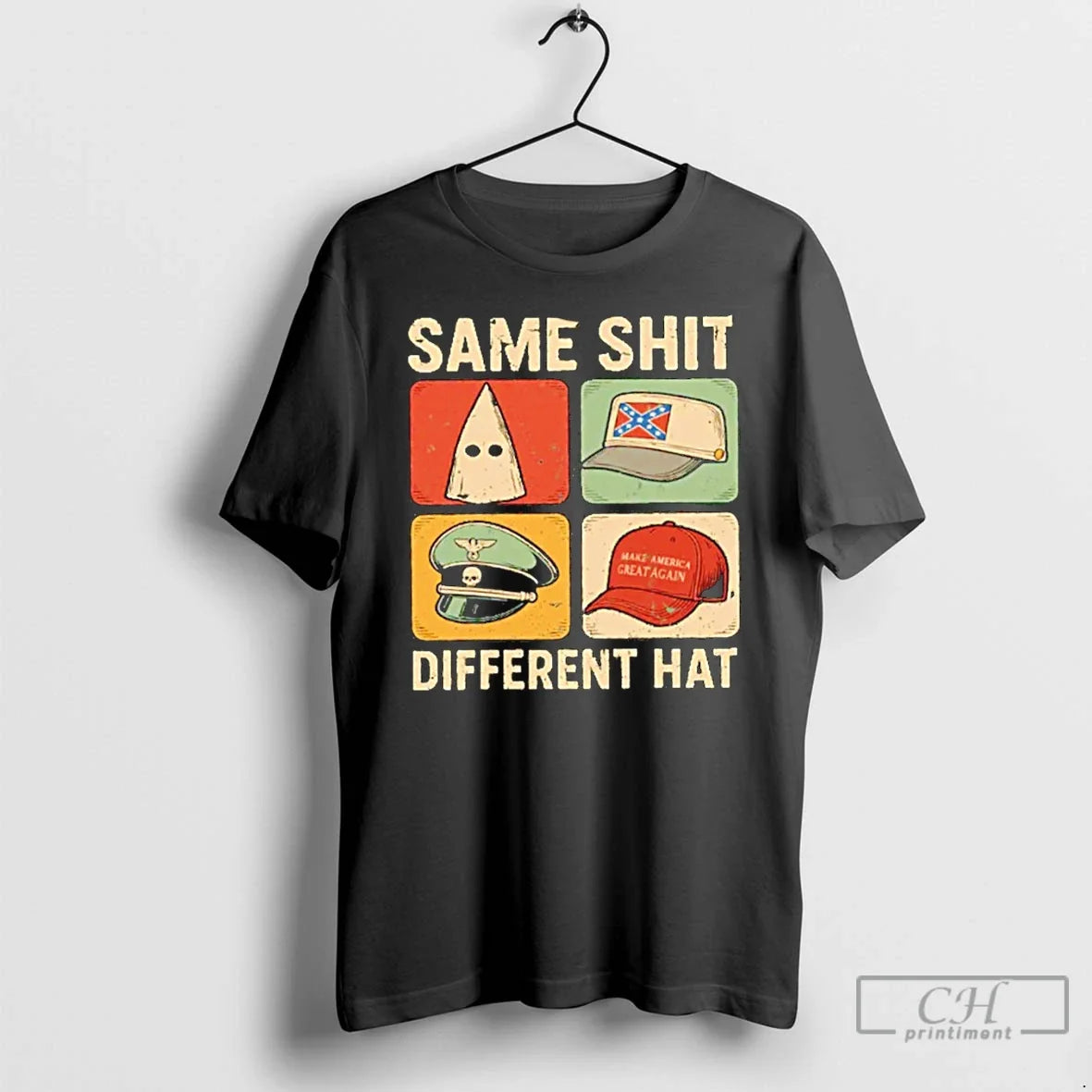 Premium 2026 Same Shit Different Hat Political - Adult & Kids T-Shirts, Sweatshirts & Hoodies apparel design preview 1
