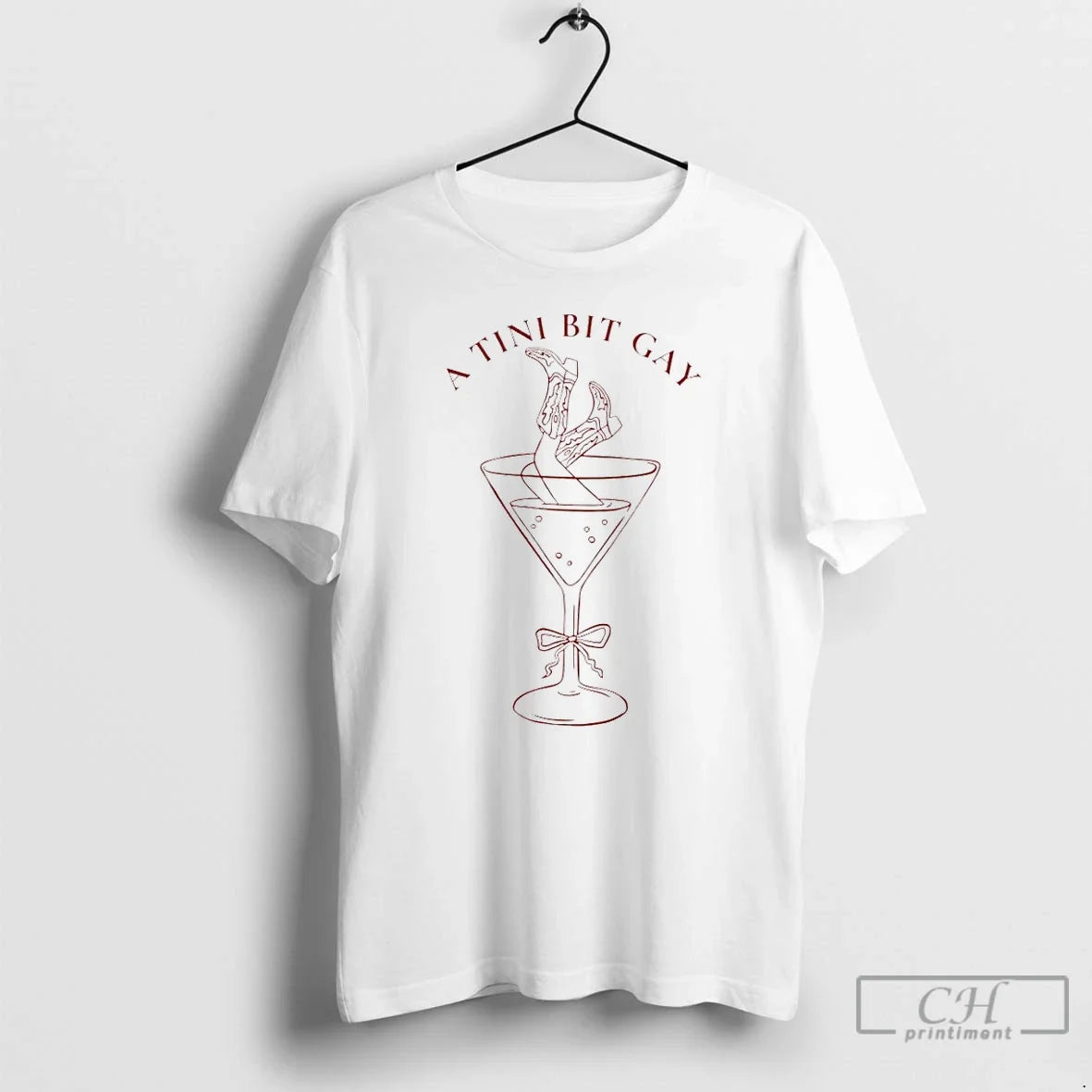Premium A Tini Bit Gay Lesbian Cowgirl Lgbt Pride - Adult & Kids T-Shirts, Sweatshirts & Hoodies apparel design preview 1