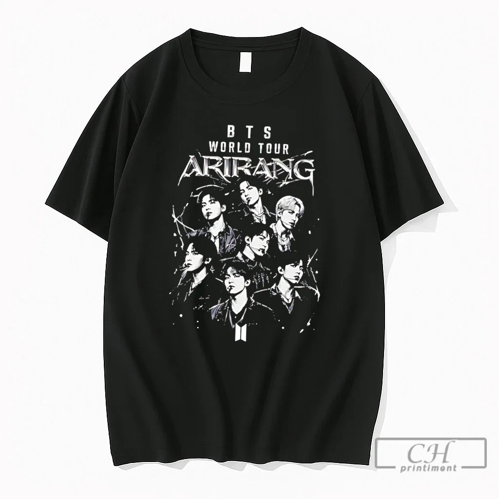 Premium Bts World Tour Arirang 2026 - Adult & Kids T-Shirts, Sweatshirts & Hoodies apparel design preview 1