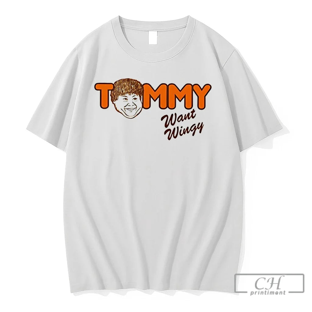 Premium Chris Farley Tommy Want Wingy - Adult & Kids T-Shirts, Sweatshirts & Hoodies apparel design preview 1
