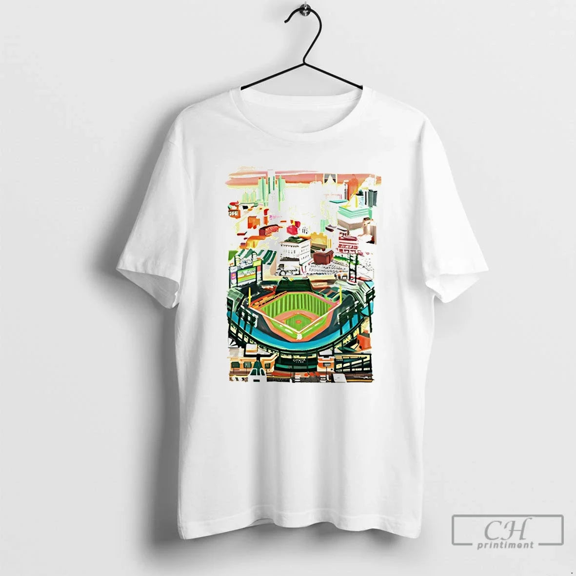 Premium Comerica Park Detroit Tigers Michigan 2026 - Adult & Kids T-Shirts, Sweatshirts & Hoodies apparel design preview 1