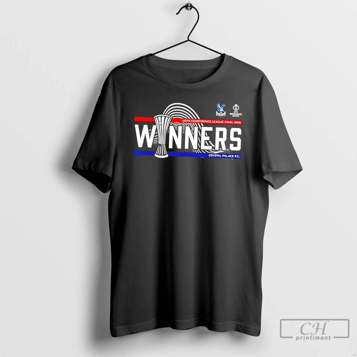 Premium Crystal Palace Fc 2025 26 Uefa Conference - Adult & Kids T-Shirts, Sweatshirts & Hoodies apparel design preview 1