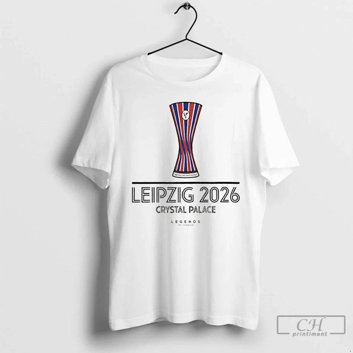 Premium Crystal Palace Fc Cup On Our Way To Leipzig - Adult & Kids T-Shirts, Sweatshirts & Hoodies apparel design preview 1