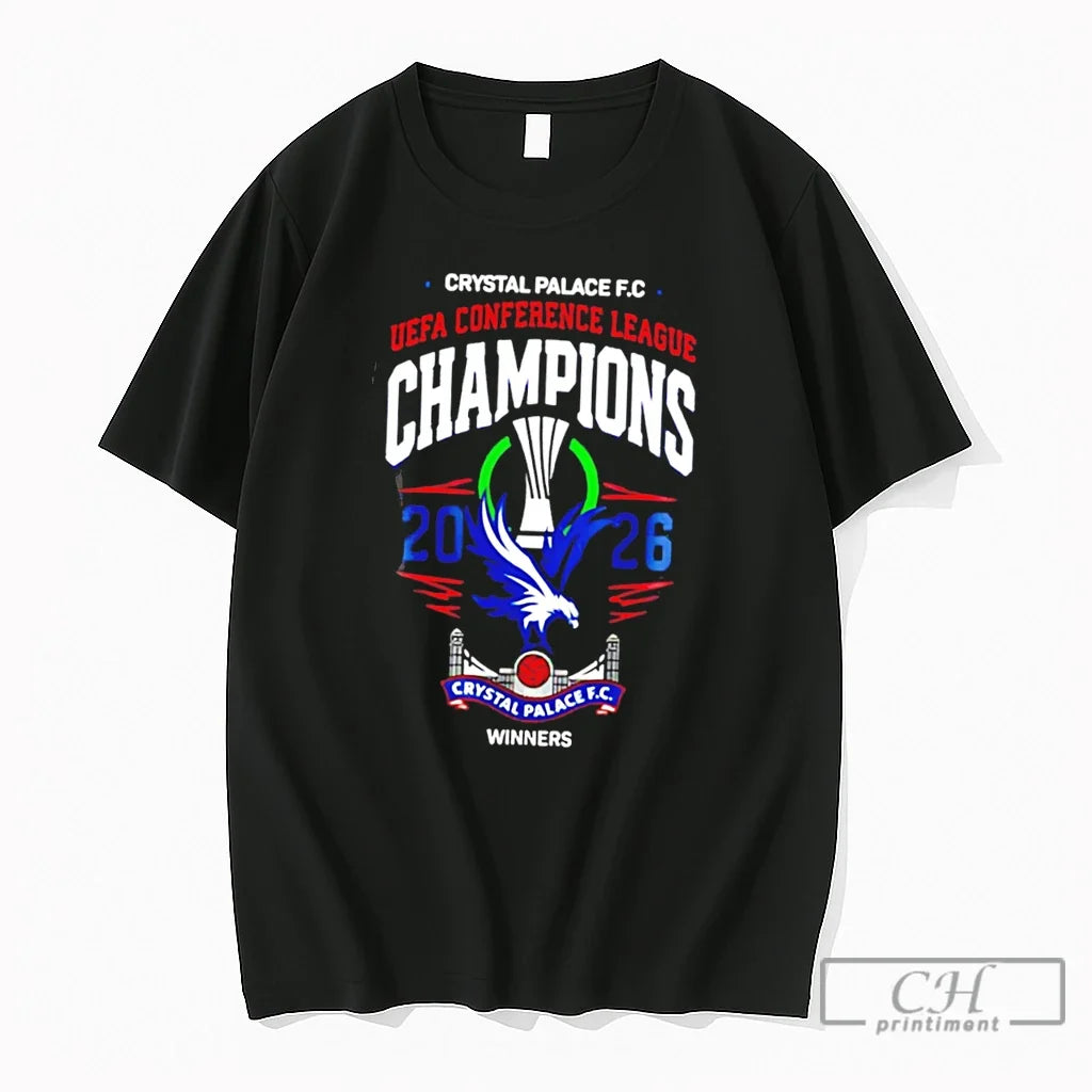 Premium Crystal Palace Uefa Conference League - Adult & Kids T-Shirts, Sweatshirts & Hoodies apparel design preview 1