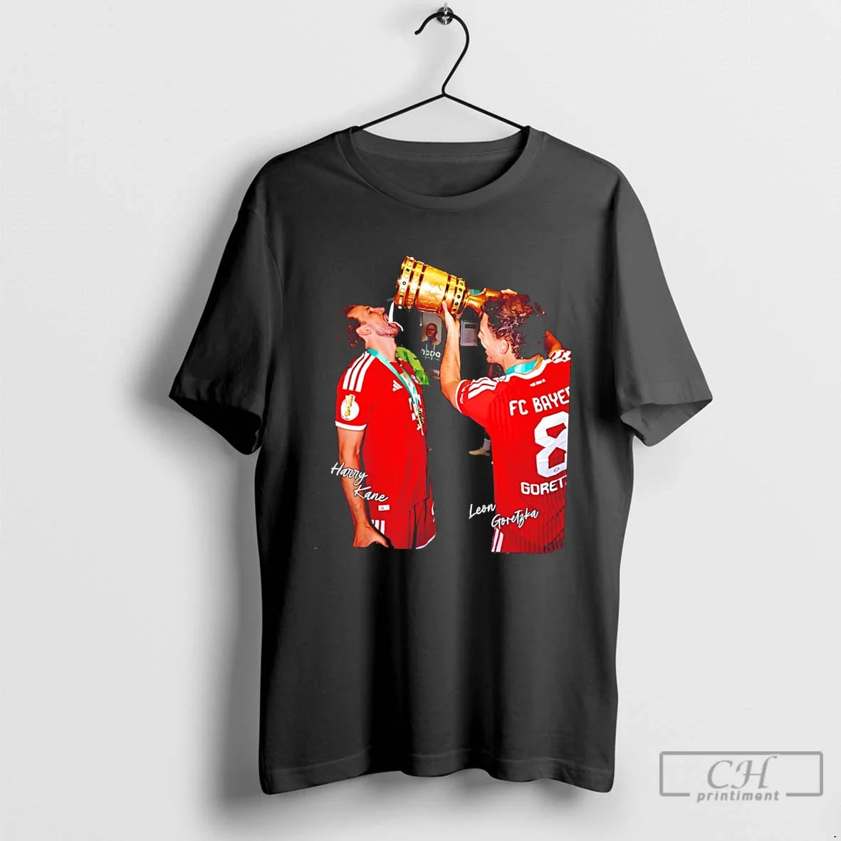 Premium Dfb Pokal Champions 2026 Harry Kane And Leon - Adult & Kids T-Shirts, Sweatshirts & Hoodies apparel design preview 1