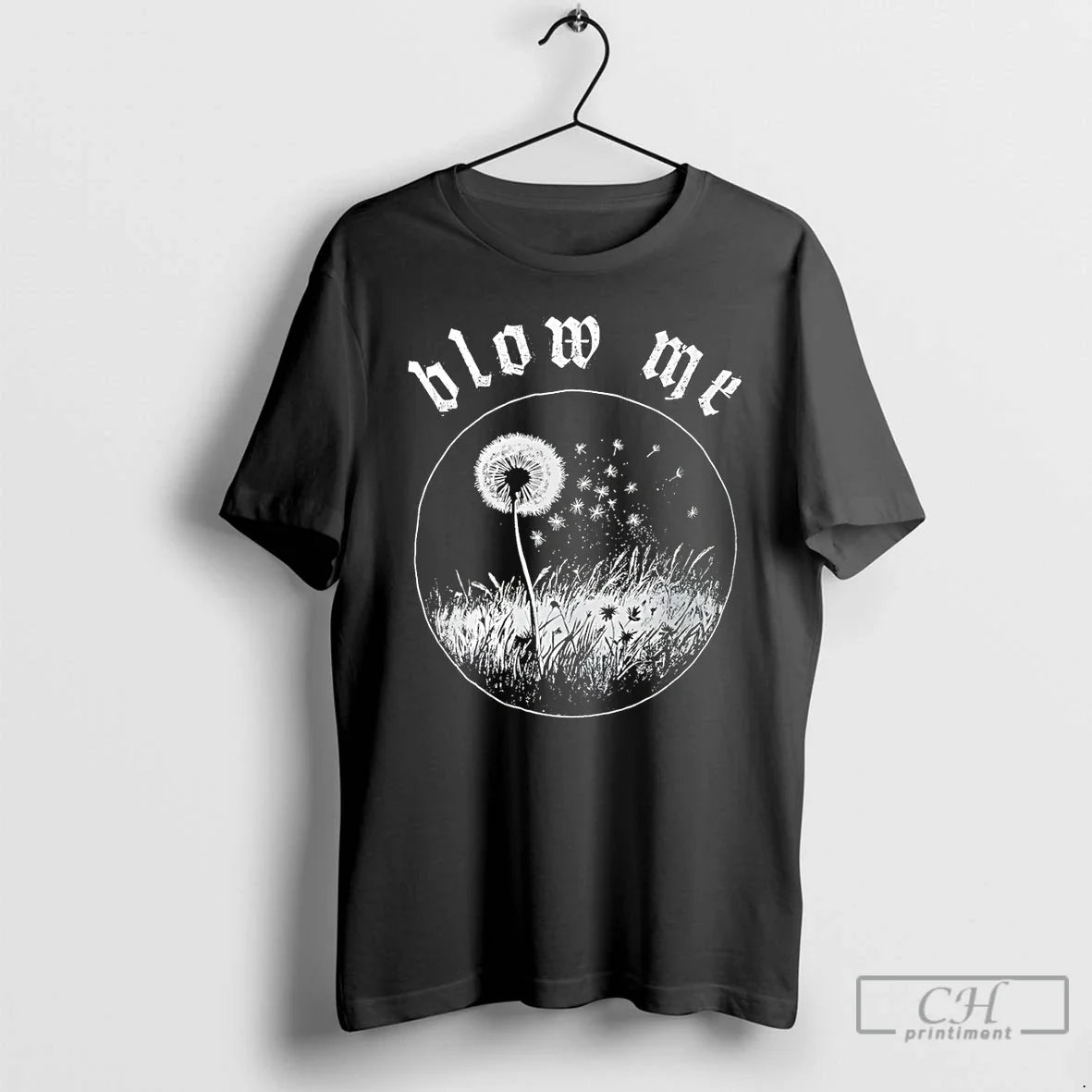 Premium Dandelion Flower Blow Me - Adult & Kids T-Shirts, Sweatshirts & Hoodies apparel design preview 1