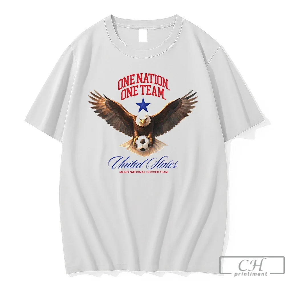 Premium Eagle One Nation Team United States Mens - Adult & Kids T-Shirts, Sweatshirts & Hoodies apparel design preview 1