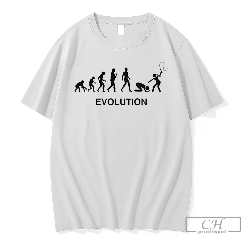 Premium Evolution The March Of Progress 2026 - Adult & Kids T-Shirts, Sweatshirts & Hoodies apparel design preview 1