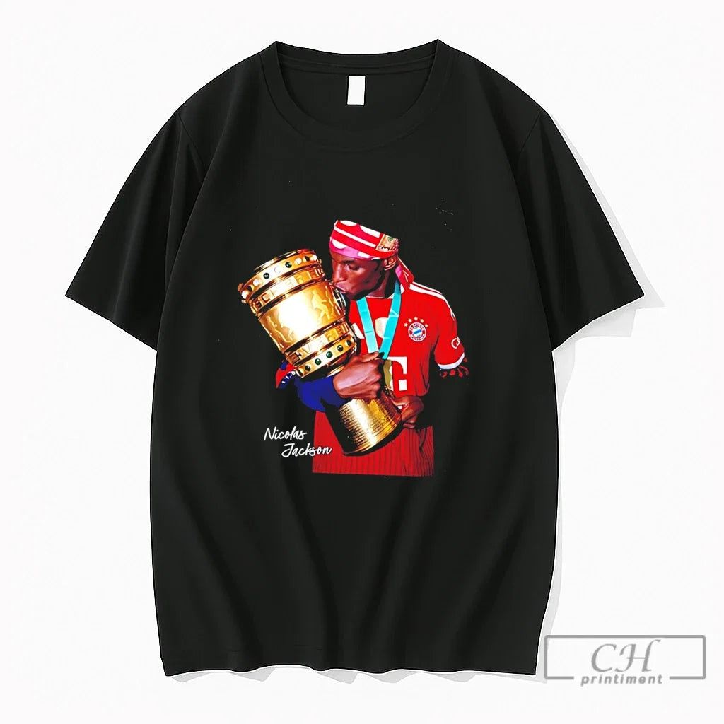 Premium Fc Bayern Munich Dfb Pokal Champions 2026 - Adult & Kids T-Shirts, Sweatshirts & Hoodies apparel design preview 1