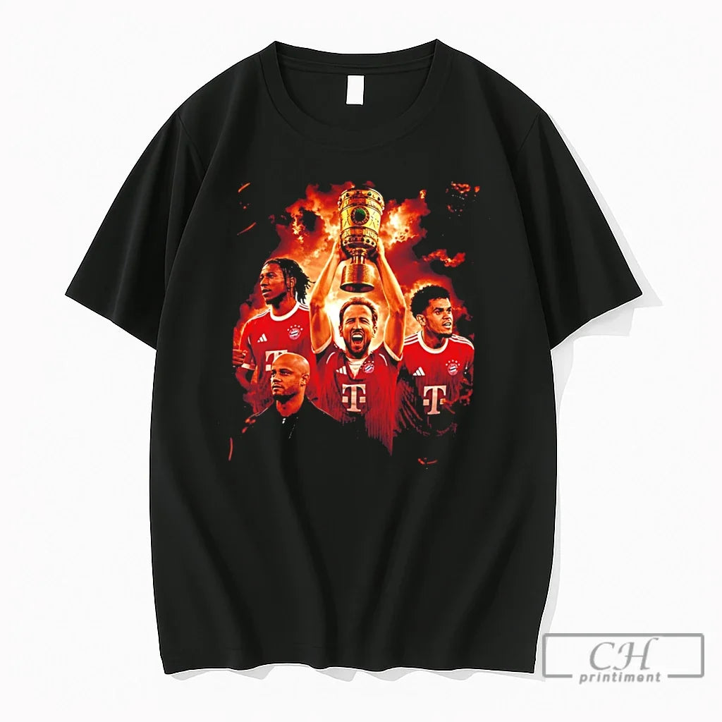 Premium Fc Bayern Munich Dfb Pokal Victory 2026 - Adult & Kids T-Shirts, Sweatshirts & Hoodies apparel design preview 1