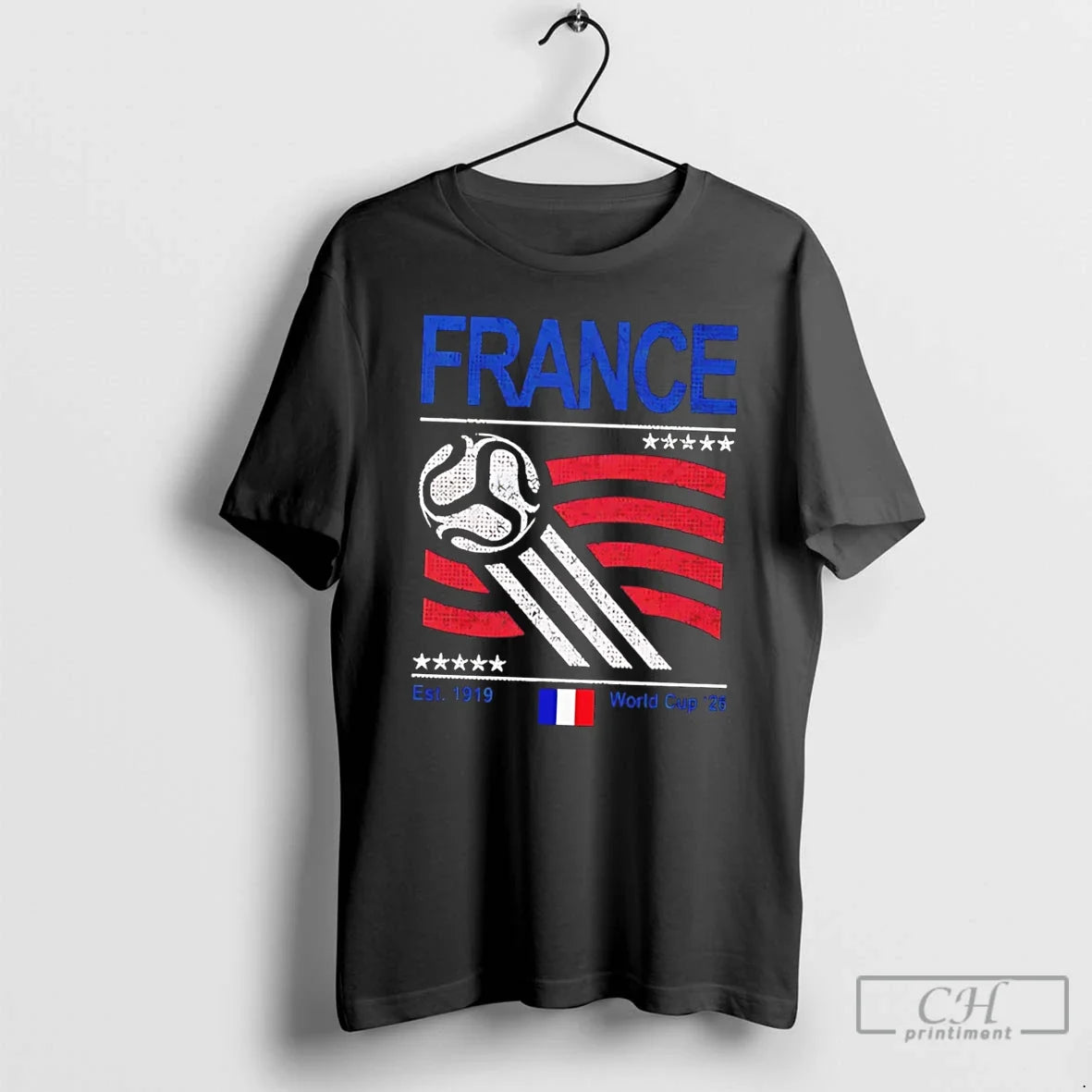 Premium France Soccer World Cup 2026 - Adult & Kids T-Shirts, Sweatshirts & Hoodies apparel design preview 1