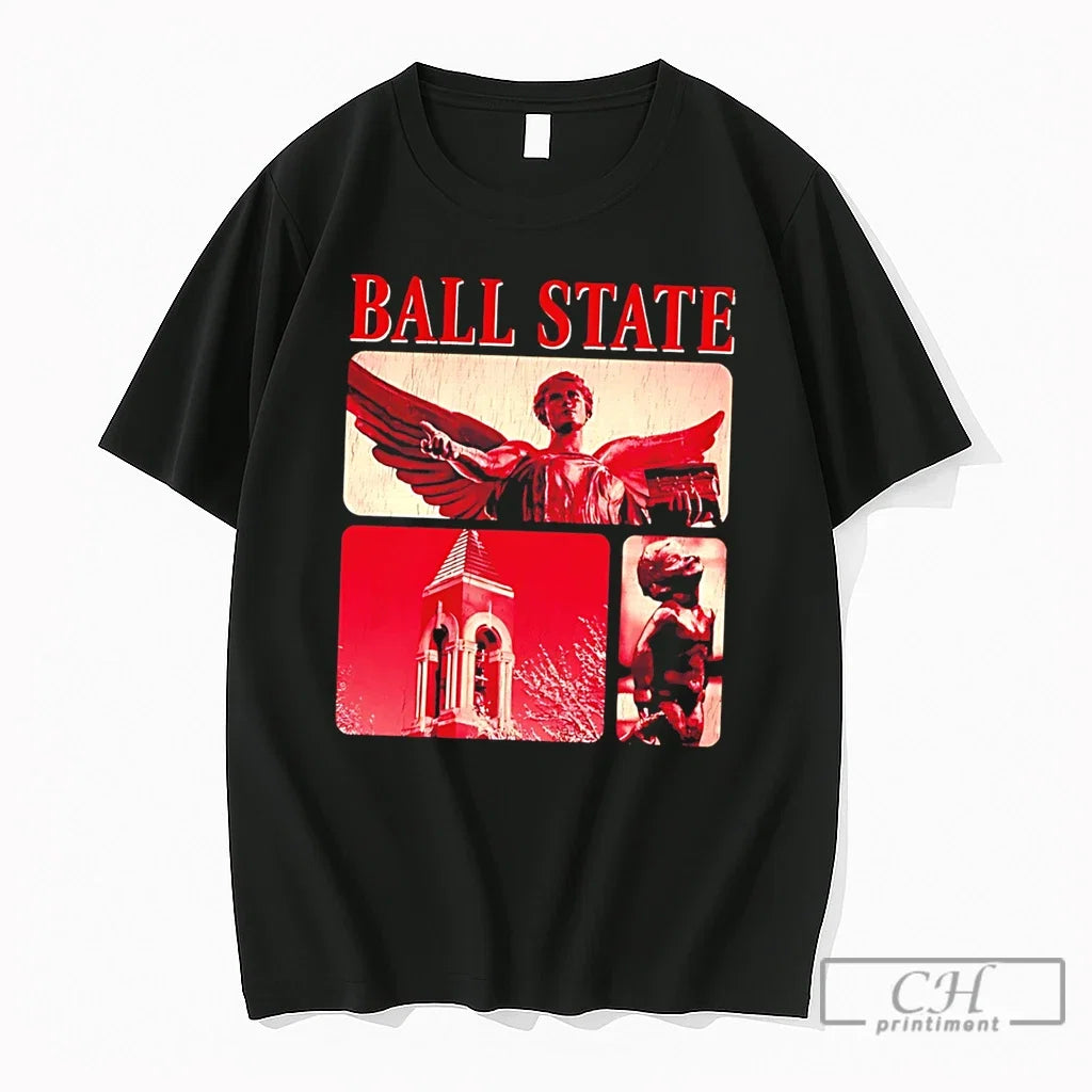 Premium Gameday Gear Black Ball State University - Adult & Kids T-Shirts, Sweatshirts & Hoodies apparel design preview 1