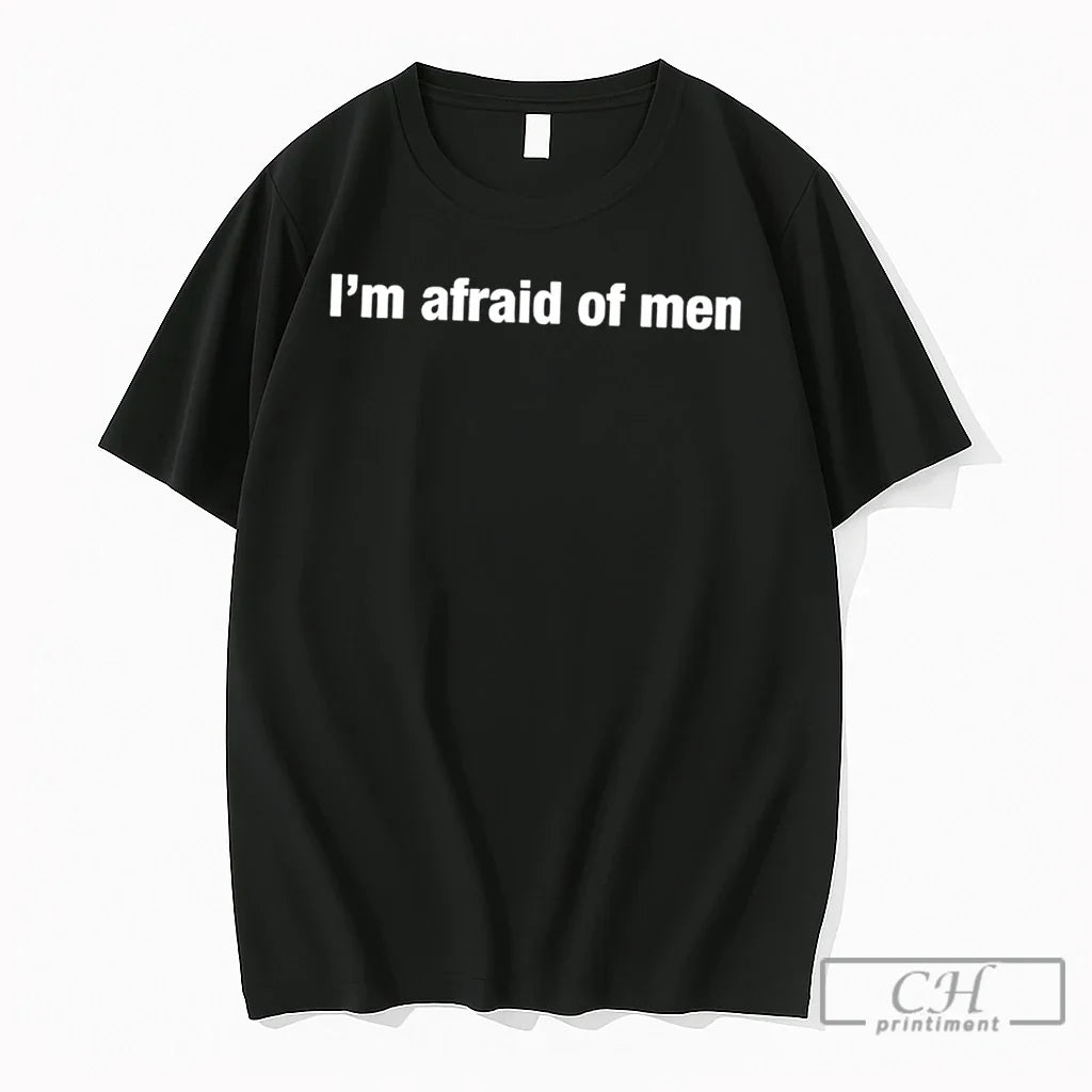 Premium Im Afraid Of Men - Adult & Kids T-Shirts, Sweatshirts & Hoodies apparel design preview 1