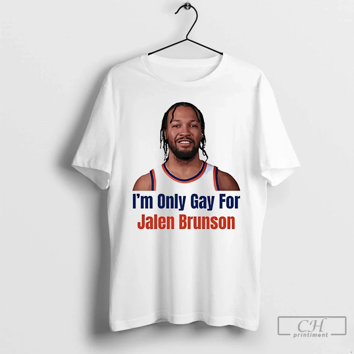 Premium Im Only Gay For Jalen Brunson - Adult & Kids T-Shirts, Sweatshirts & Hoodies apparel design preview 1
