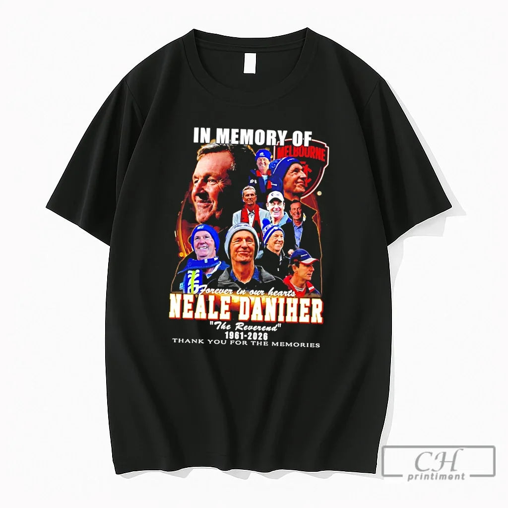 Premium In Memory Of Neale Daniher 1961 2026 The - Adult & Kids T-Shirts, Sweatshirts & Hoodies apparel design preview 1