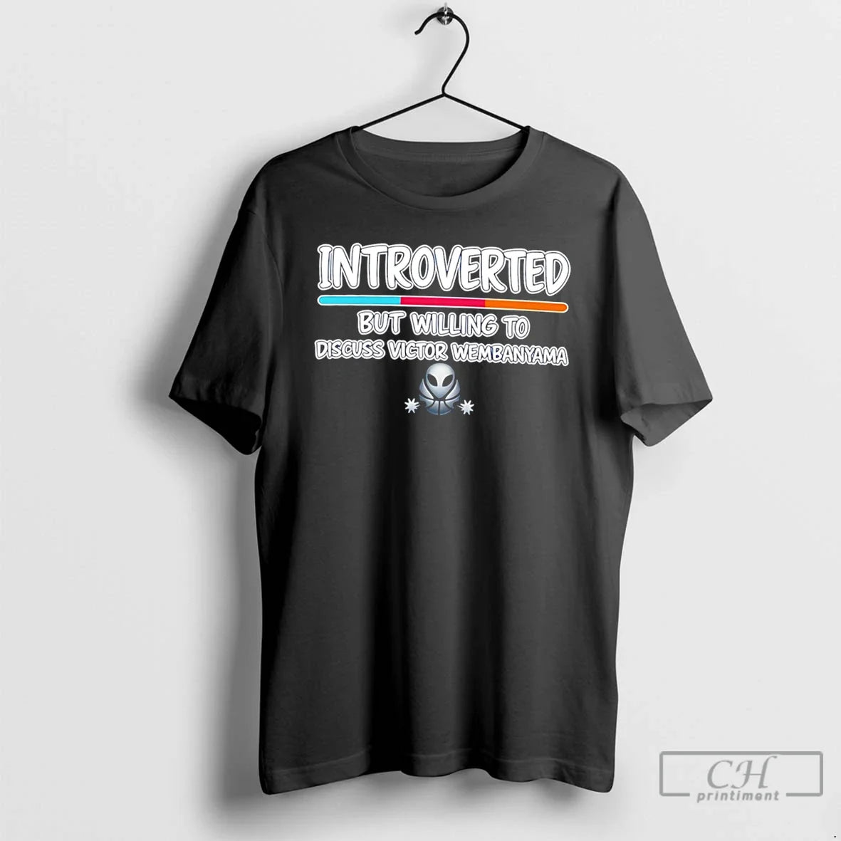 Premium Introverted But Willing To Discuss Victor - Adult & Kids T-Shirts, Sweatshirts & Hoodies apparel design preview 1