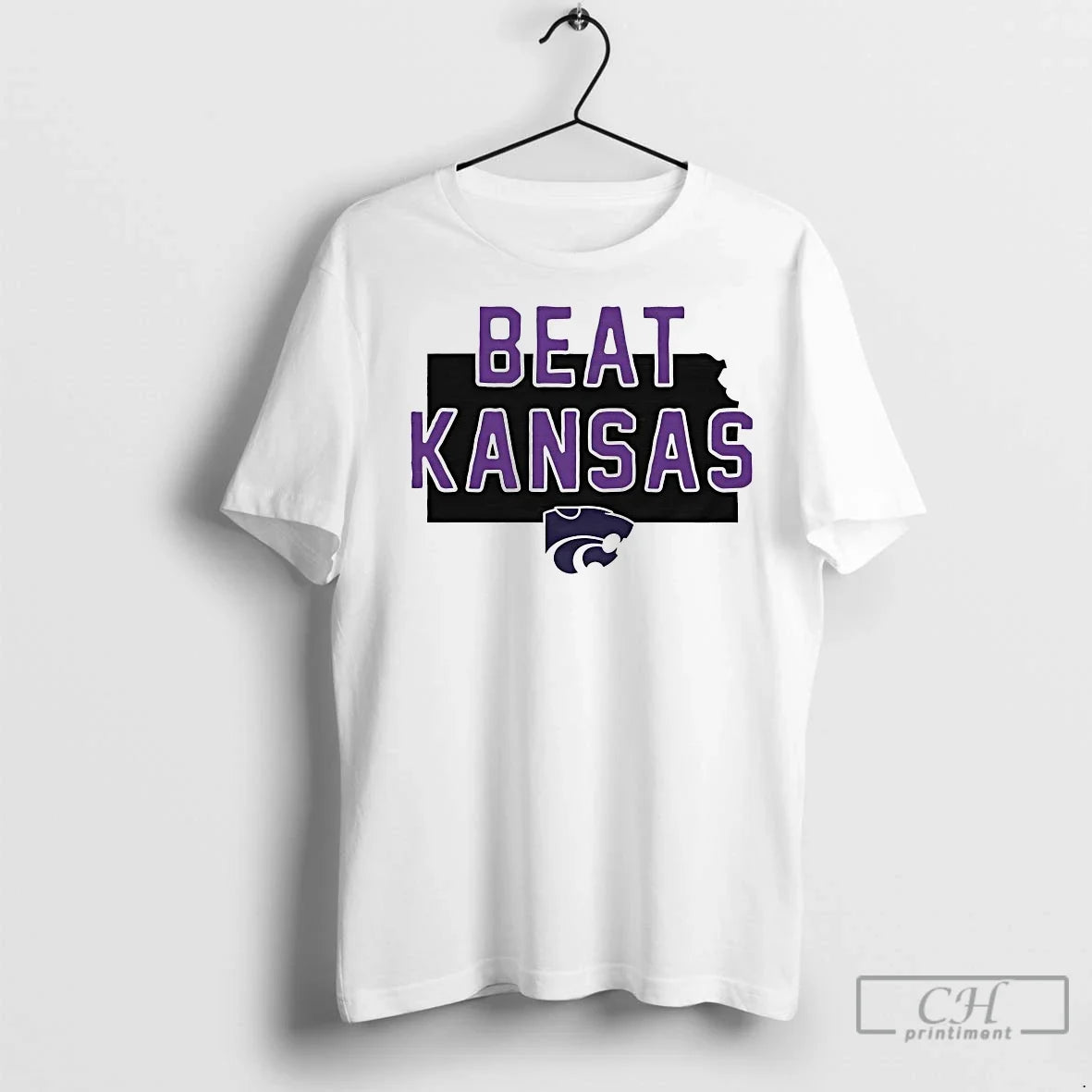 Premium Kansas State Wildcats Beat - Adult & Kids T-Shirts, Sweatshirts & Hoodies apparel design preview 1