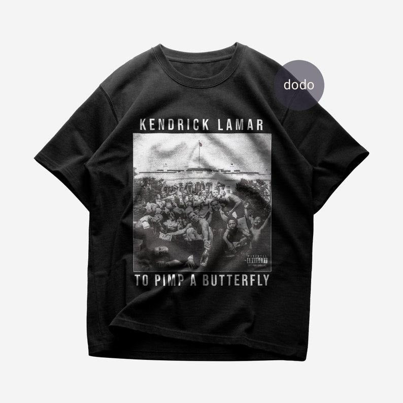 Kendrick Lamar Pimp Butterfly Album New Heavy Cotton - Adult & Kids T-Shirts, Sweatshirts & Hoodies apparel design preview 1