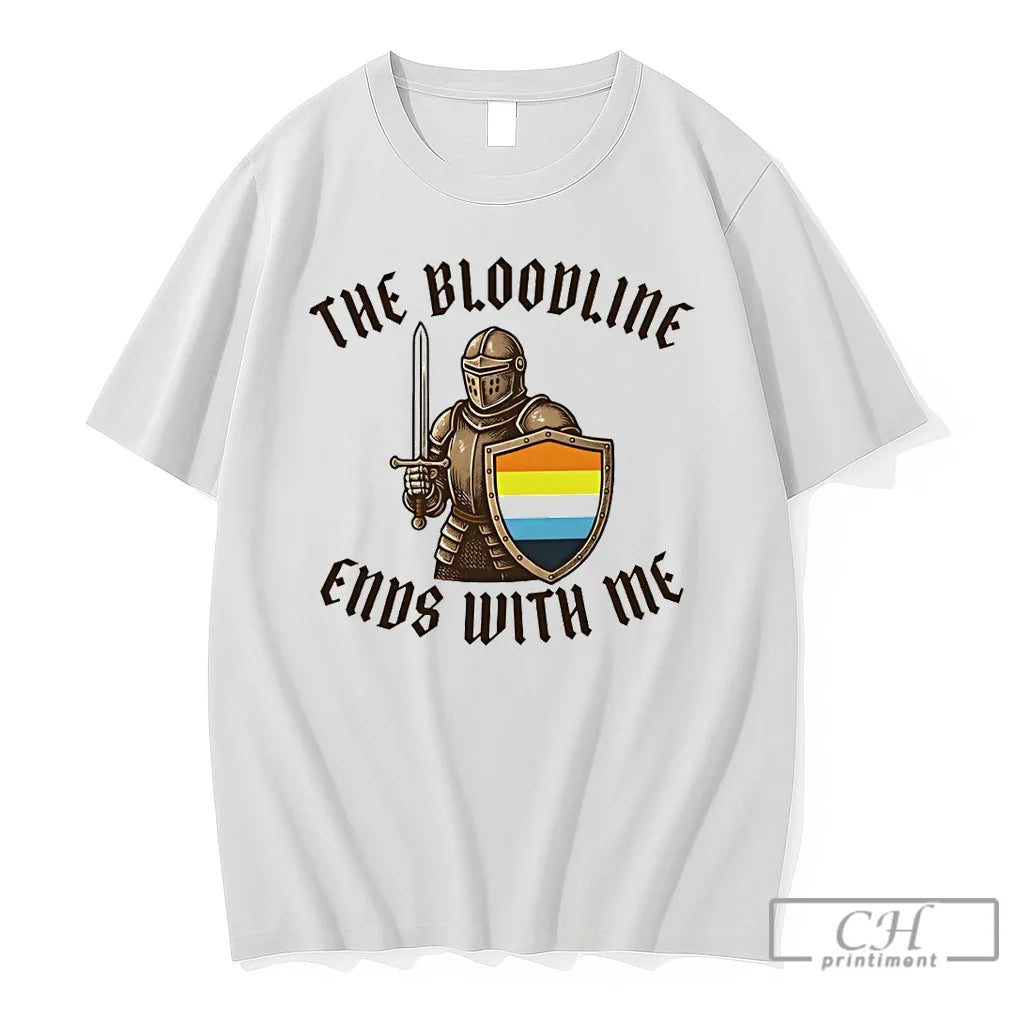 Premium Knights The Bloodline Ends With Me Lgbt Pride - Adult & Kids T-Shirts, Sweatshirts & Hoodies apparel design preview 1