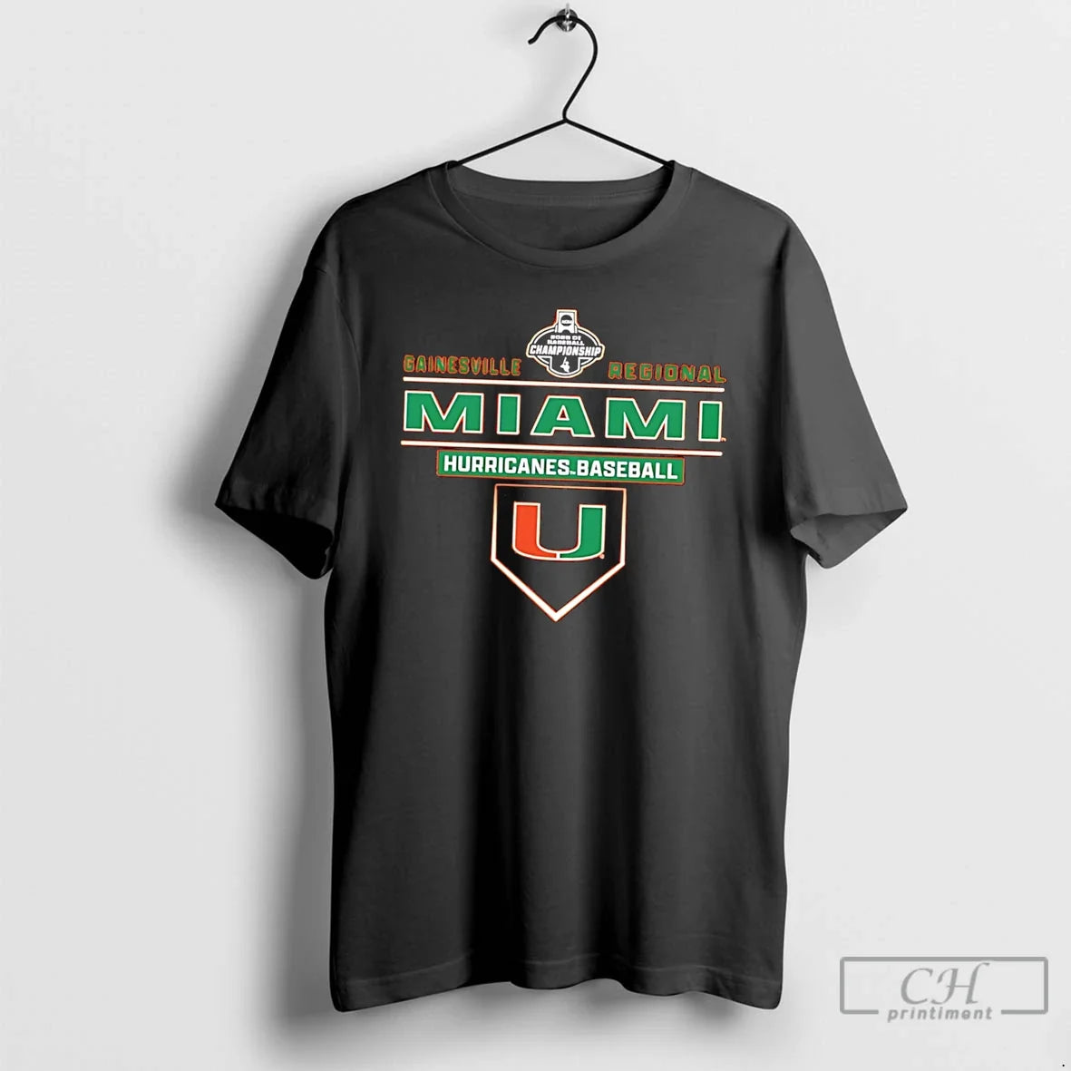 Premium Miami Baseball 2026 Regional Bound - Adult & Kids T-Shirts, Sweatshirts & Hoodies apparel design preview 1