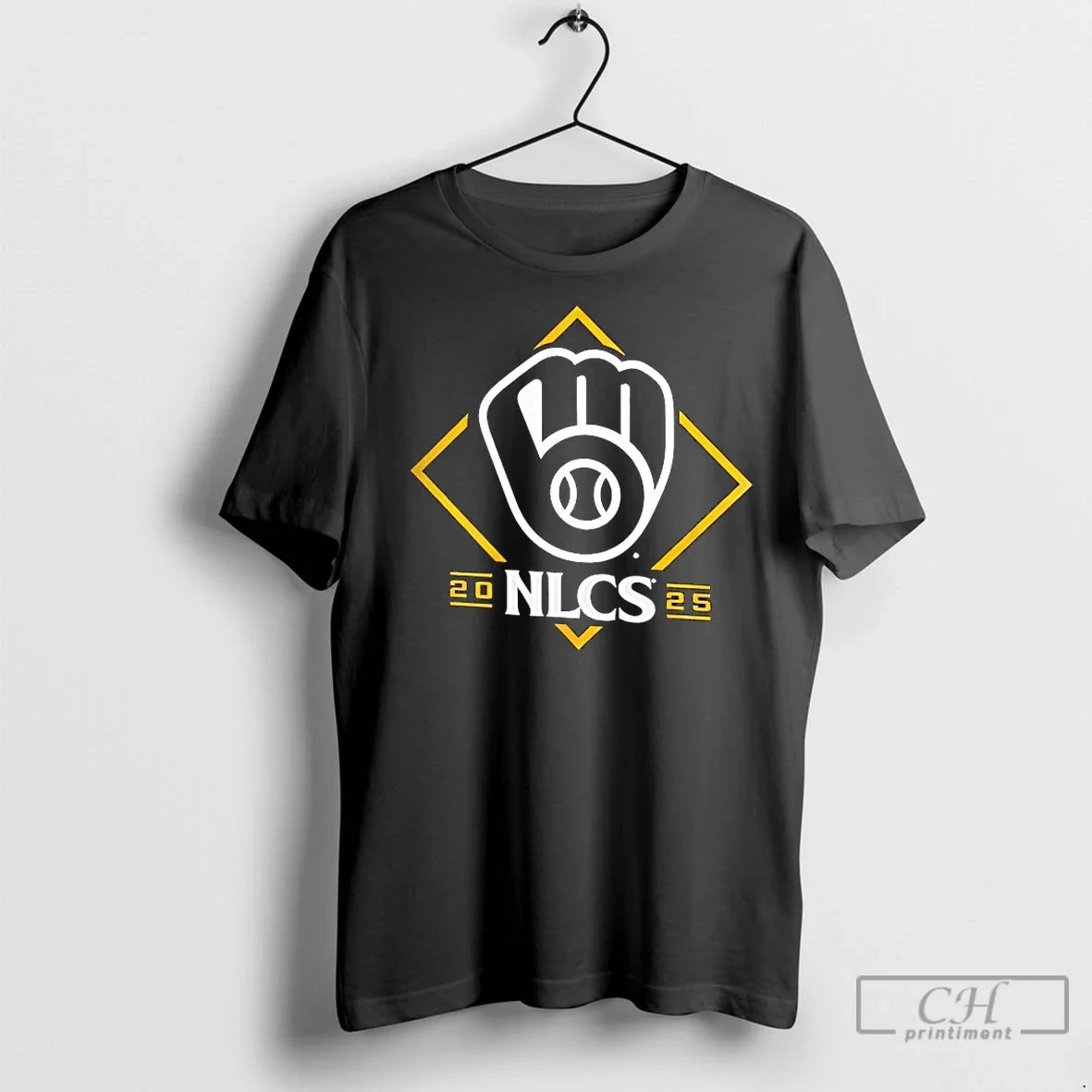 Premium Milwaukee Brewers 2025 National League - Adult & Kids T-Shirts, Sweatshirts & Hoodies apparel design preview 1