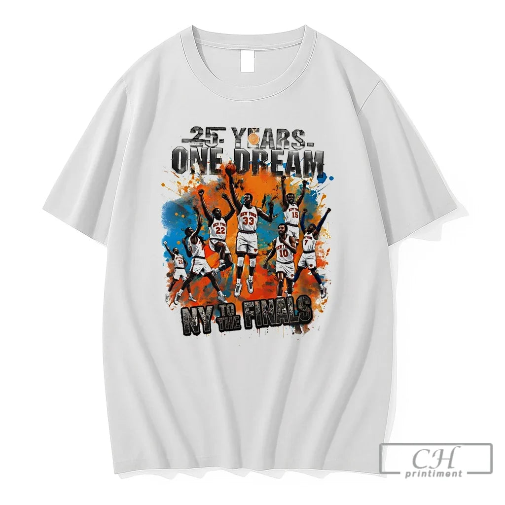 Premium Ny To The Finals 2026 25 Years One Dream - Adult & Kids T-Shirts, Sweatshirts & Hoodies apparel design preview 1