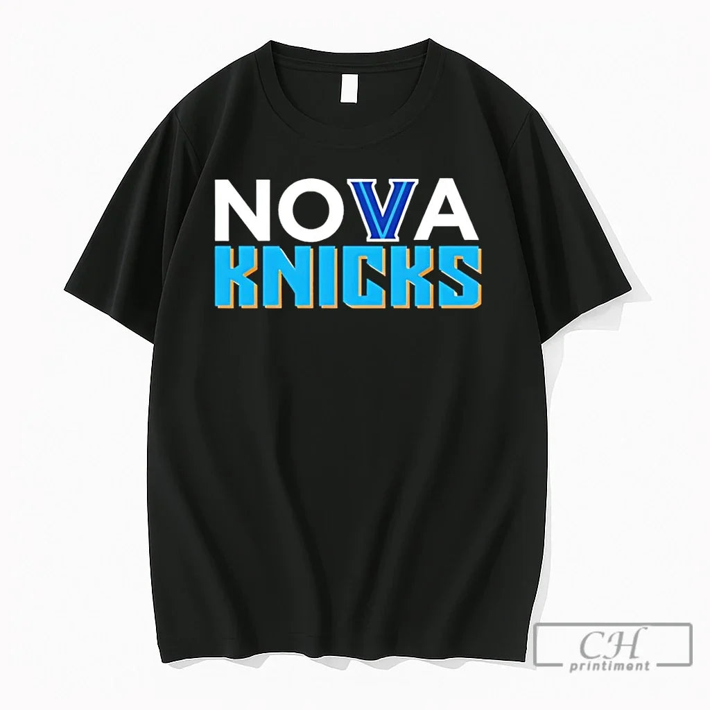 Premium Nova Knicks Villanova Nba Basketball - Adult & Kids T-Shirts, Sweatshirts & Hoodies apparel design preview 1