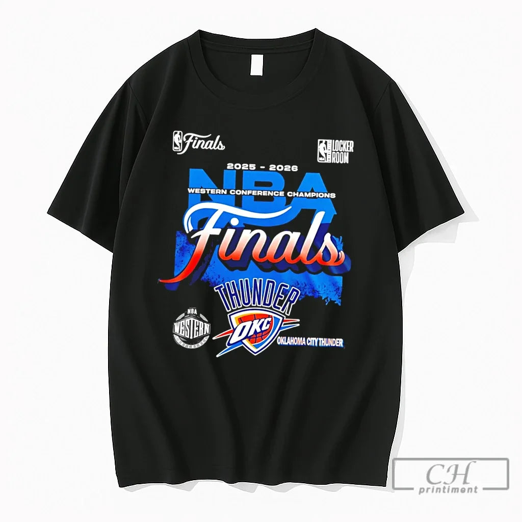Premium Okc Thunder 2026 Nba Finals - Adult & Kids T-Shirts, Sweatshirts & Hoodies apparel design preview 1