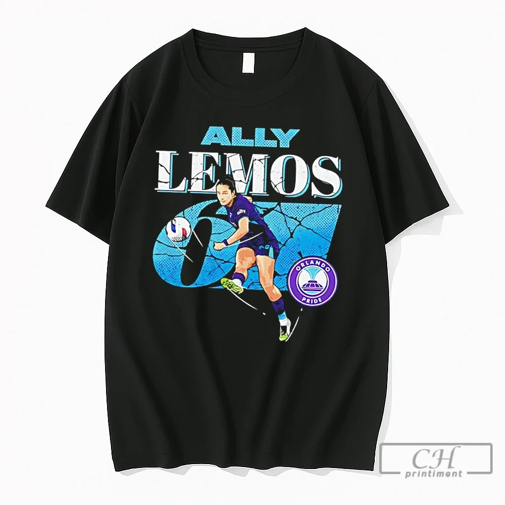 Premium Orlando Pride Ally Lemos Illustration - Adult & Kids T-Shirts, Sweatshirts & Hoodies apparel design preview 1