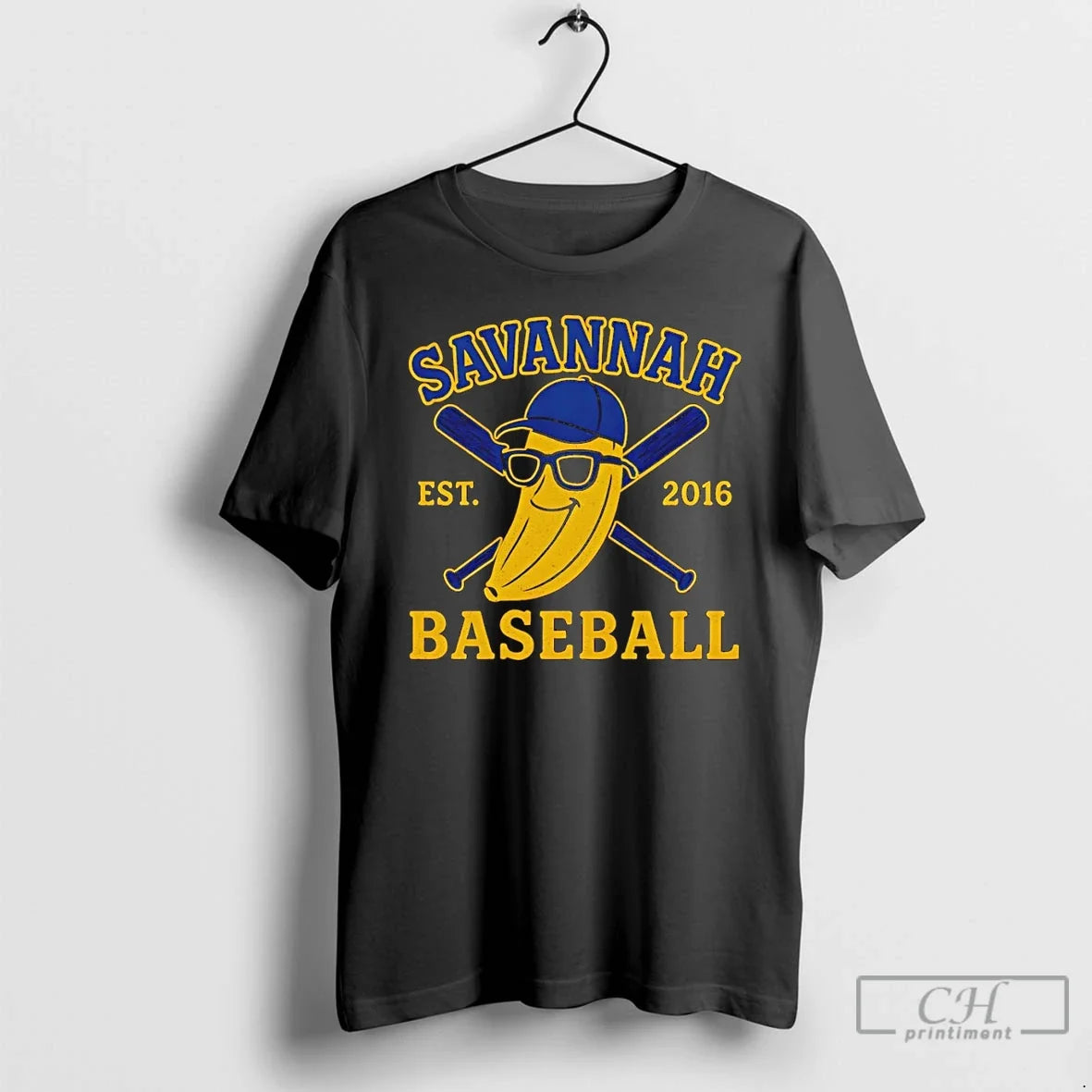 Premium Savannah Banana Baseball Est 2026 Vintage - Adult & Kids T-Shirts, Sweatshirts & Hoodies apparel design preview 1