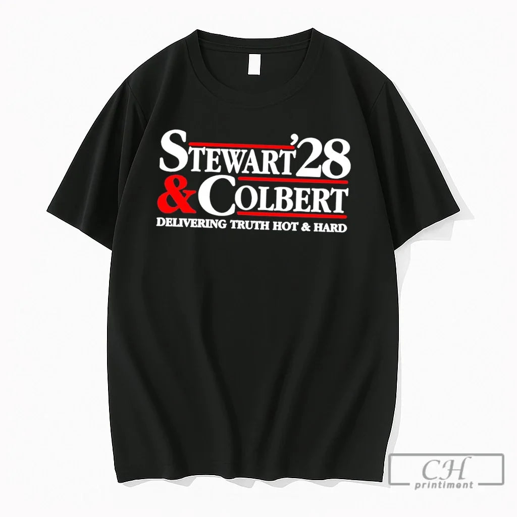 Premium Stewart Colbert 28 Delivering Truth Hot And - Adult & Kids T-Shirts, Sweatshirts & Hoodies apparel design preview 1