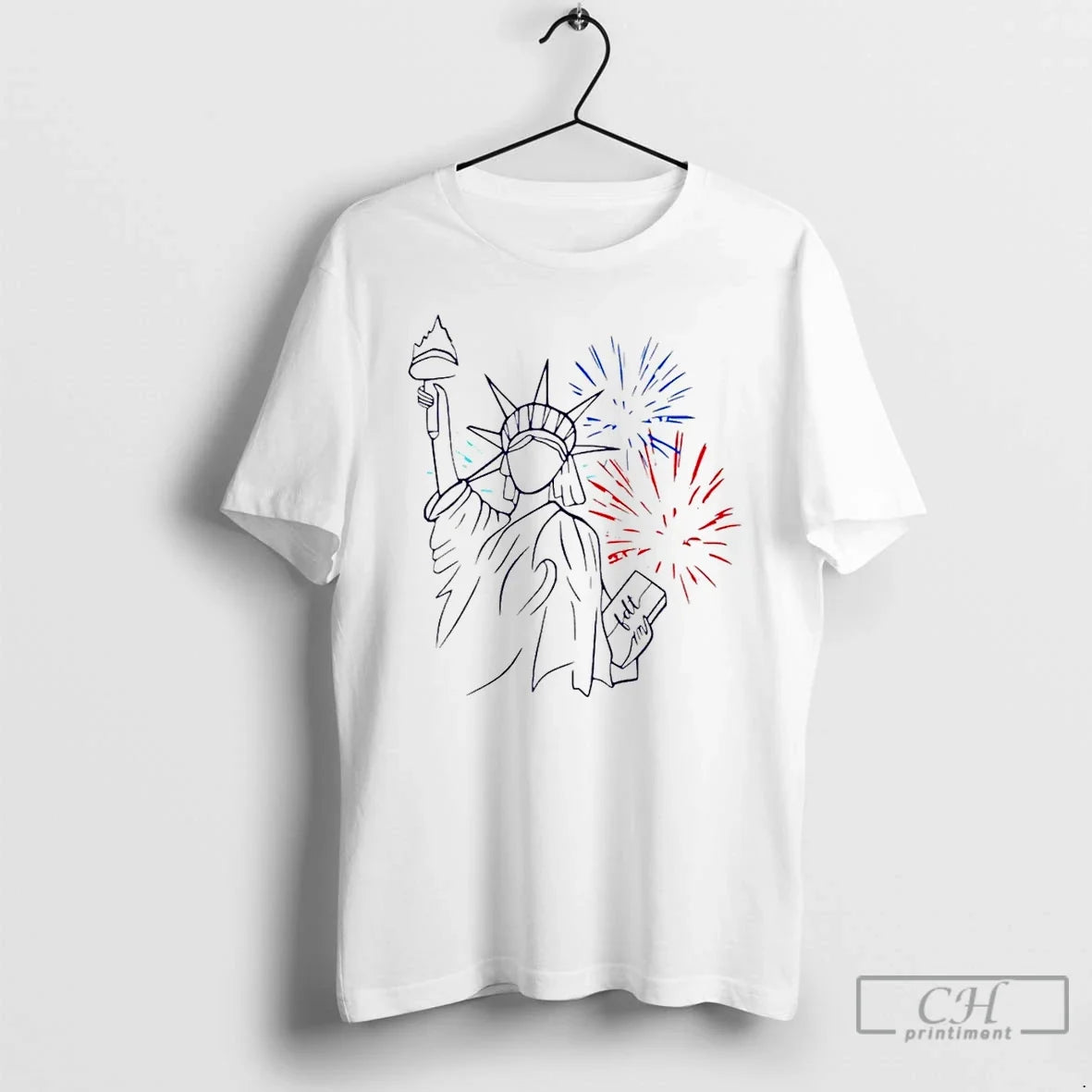 Premium Subtle Fdt July 4th Statue Of Liberty - Adult & Kids T-Shirts, Sweatshirts & Hoodies apparel design preview 1