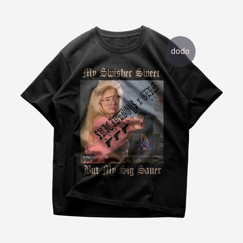 Suicideboys My Swisher Sweet But Sig Sauer Album New - Adult & Kids T-Shirts, Sweatshirts & Hoodies apparel design preview 1