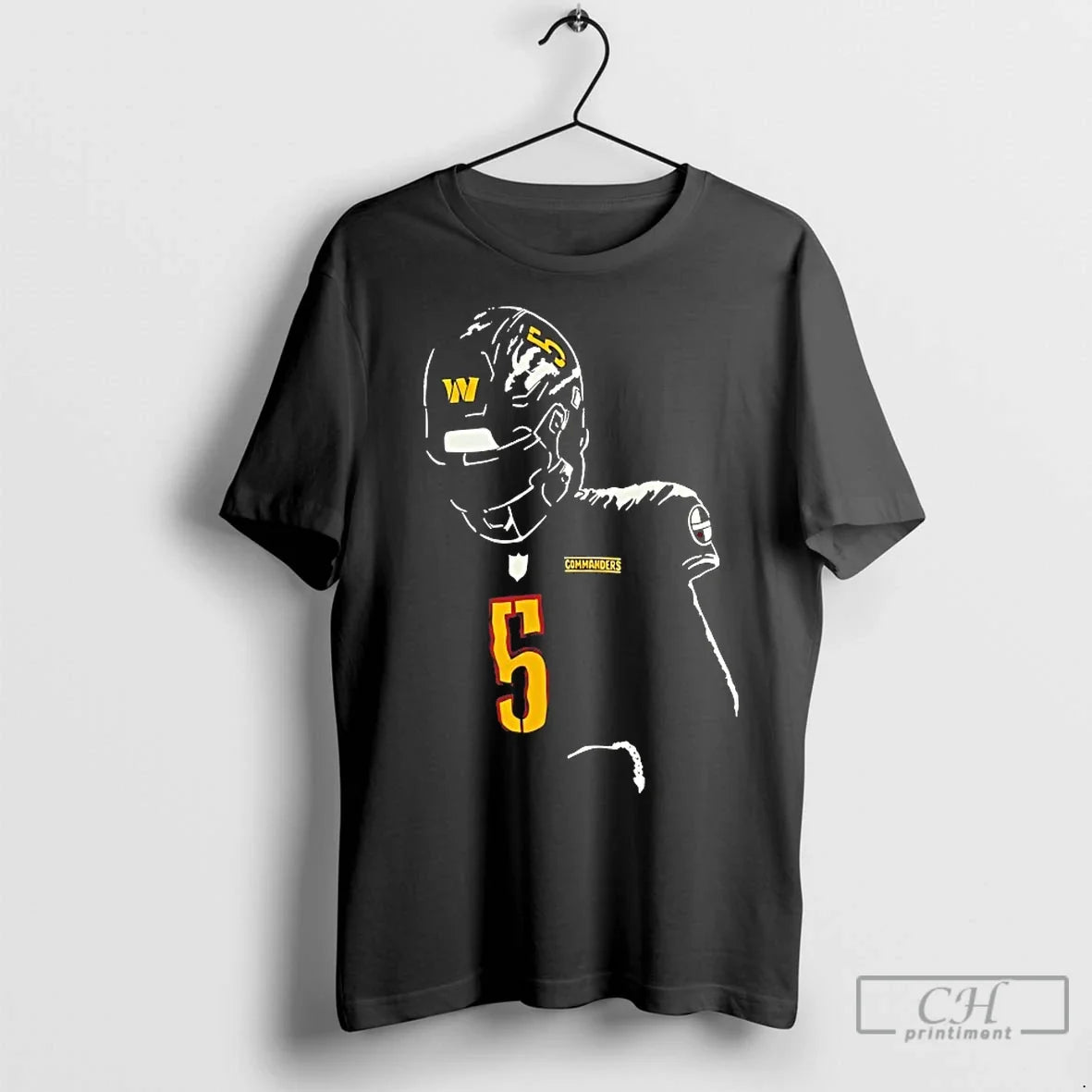 Premium Thanks Jayden Daniels Washington Commanders - Adult & Kids T-Shirts, Sweatshirts & Hoodies apparel design preview 1