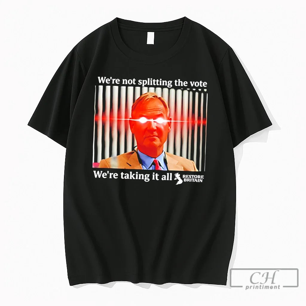 Premium Were Not Splitting The Vote Taking It All - Adult & Kids T-Shirts, Sweatshirts & Hoodies apparel design preview 1