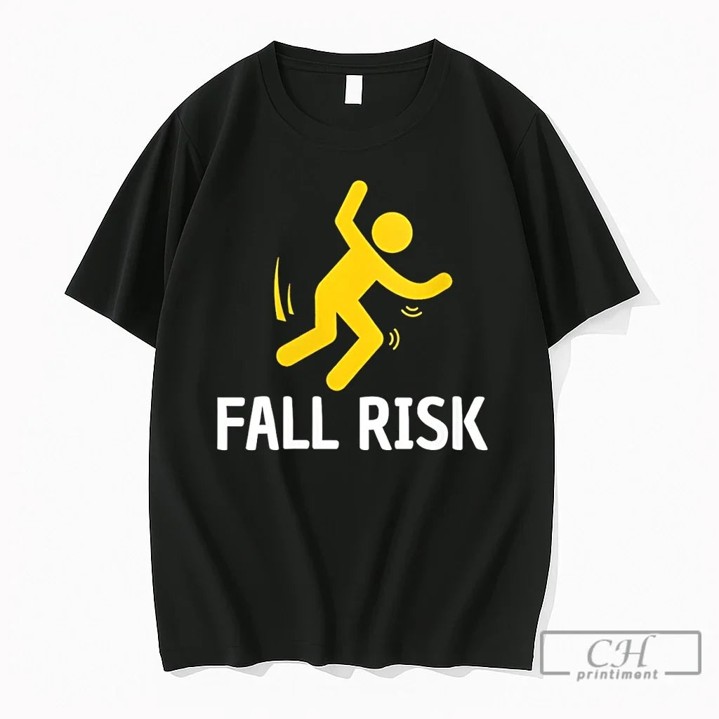 Premium Womens Fall Risk Balance Issues Funny - Adult & Kids T-Shirts, Sweatshirts & Hoodies apparel design preview 1