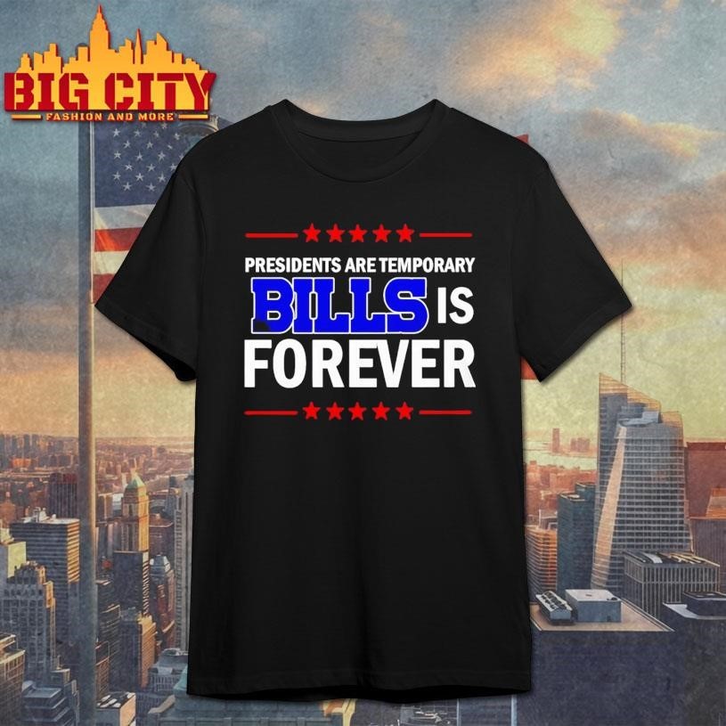 Presidents Are Temporary Bills Is Forever - Adult & Kids T-Shirts, Sweatshirts & Hoodies apparel design preview 1