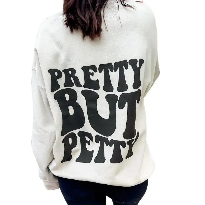 Pretty But Petty - Adult & Kids T-Shirts, Sweatshirts & Hoodies apparel design preview 1