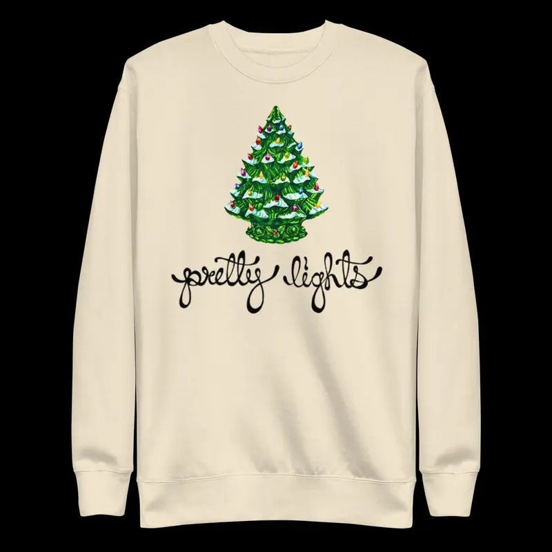 Pretty Lights Vintage Cotton - Adult & Kids T-Shirts, Sweatshirts & Hoodies apparel design preview 1