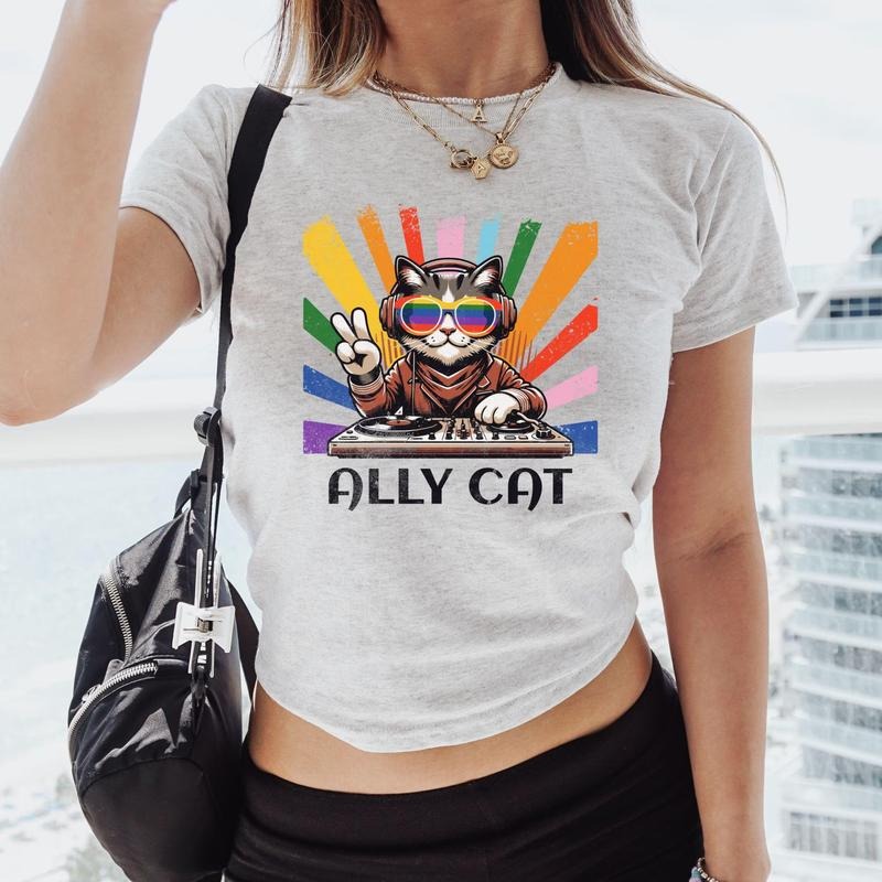 Pride Ally Lesbian Babytee Sapphic Baby Lgbt Queer - Adult & Kids T-Shirts, Sweatshirts & Hoodies apparel design preview 1