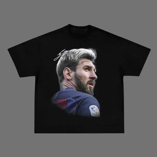 Prime Messi Vintage Soccer Menswear Womenswear - Adult & Kids T-Shirts, Sweatshirts & Hoodies apparel design preview 1